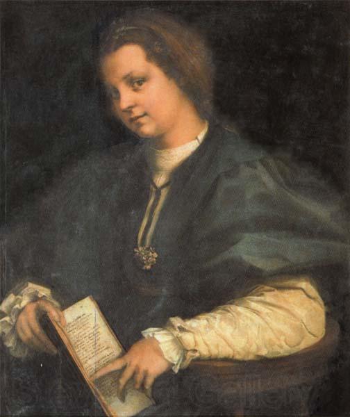 Andrea del Sarto Portrait of a Girl France oil painting art